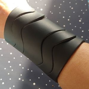 Handmade Leather cuff bracelet